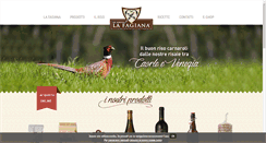 Desktop Screenshot of lafagiana.com